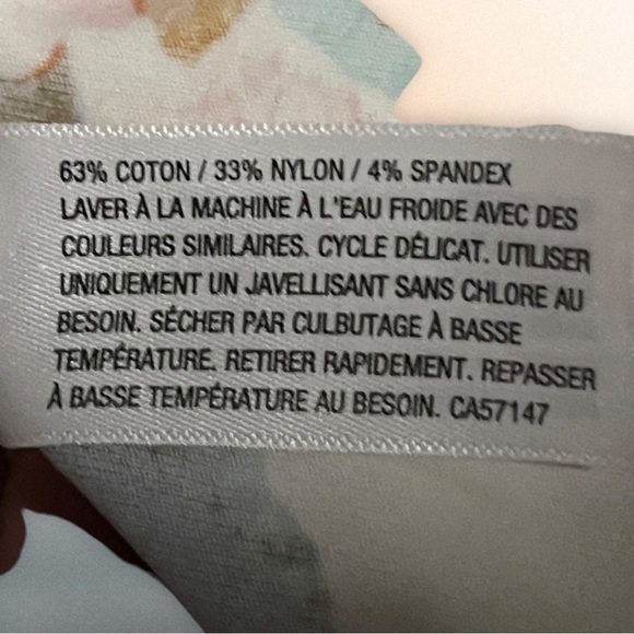 3.1 Phillip Lim for Target Khaki Floral Patchwork Zip Peplum Vest Blouse Medium - Picture 8 of 11